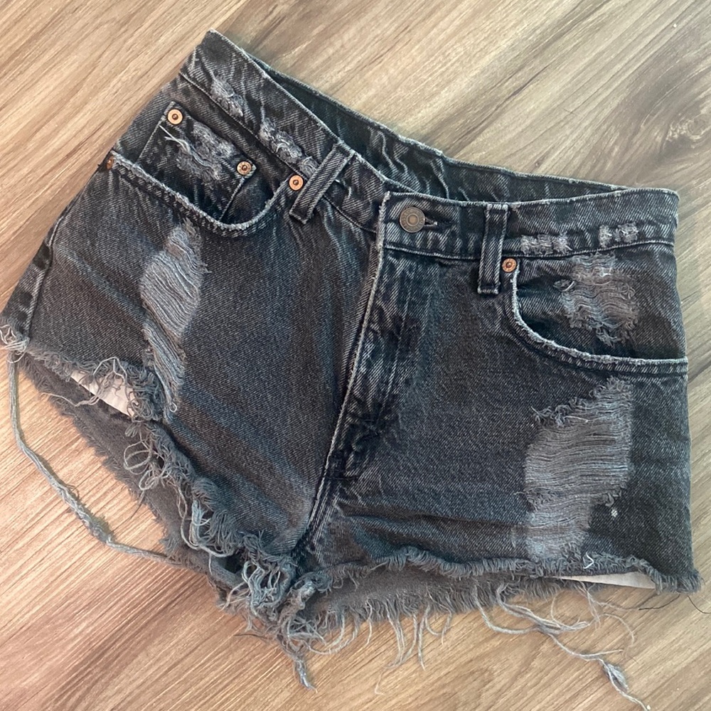 Vintage 550 Levi’s Highwaisted Denim Shorts